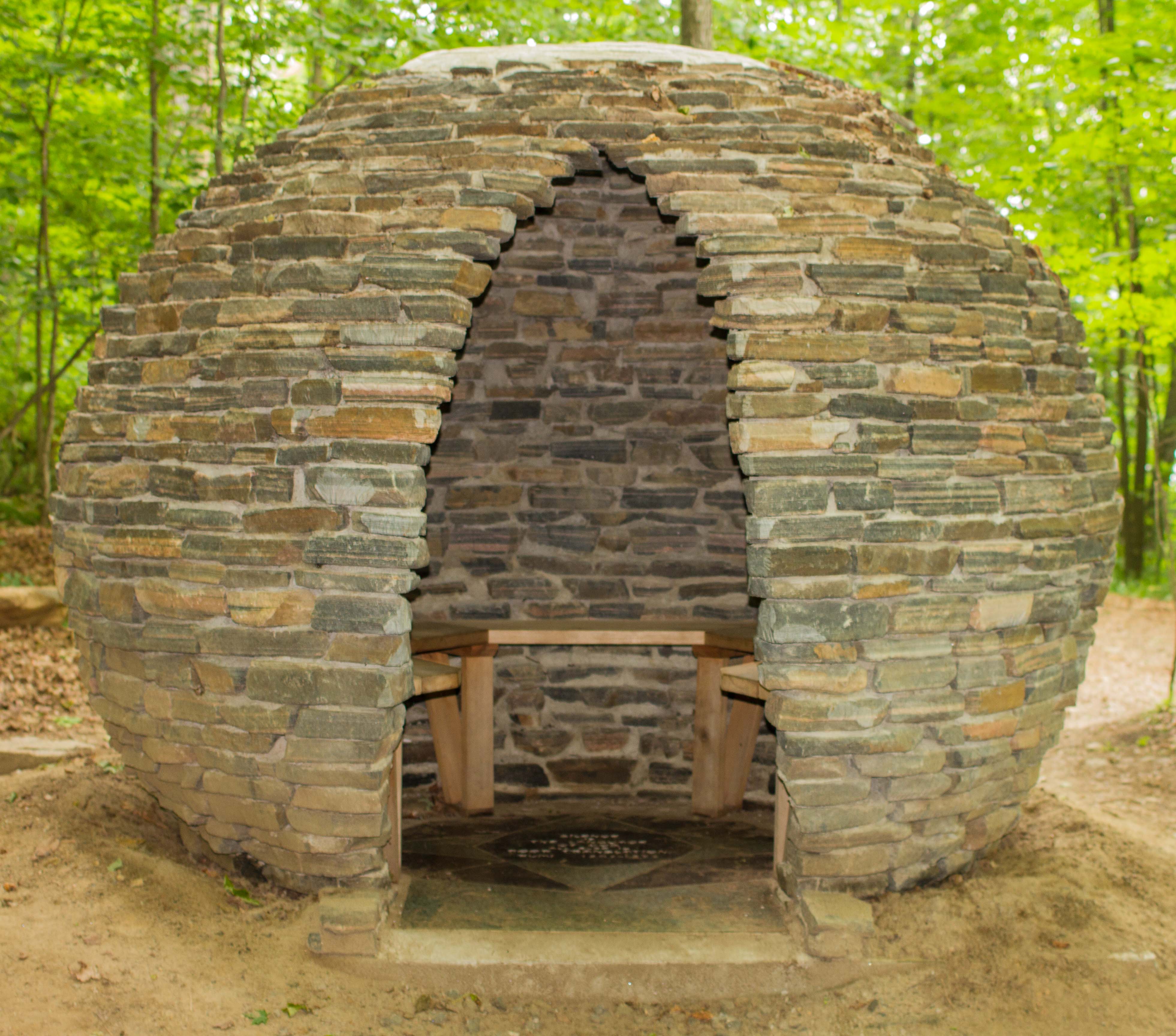Stone Globe Hut